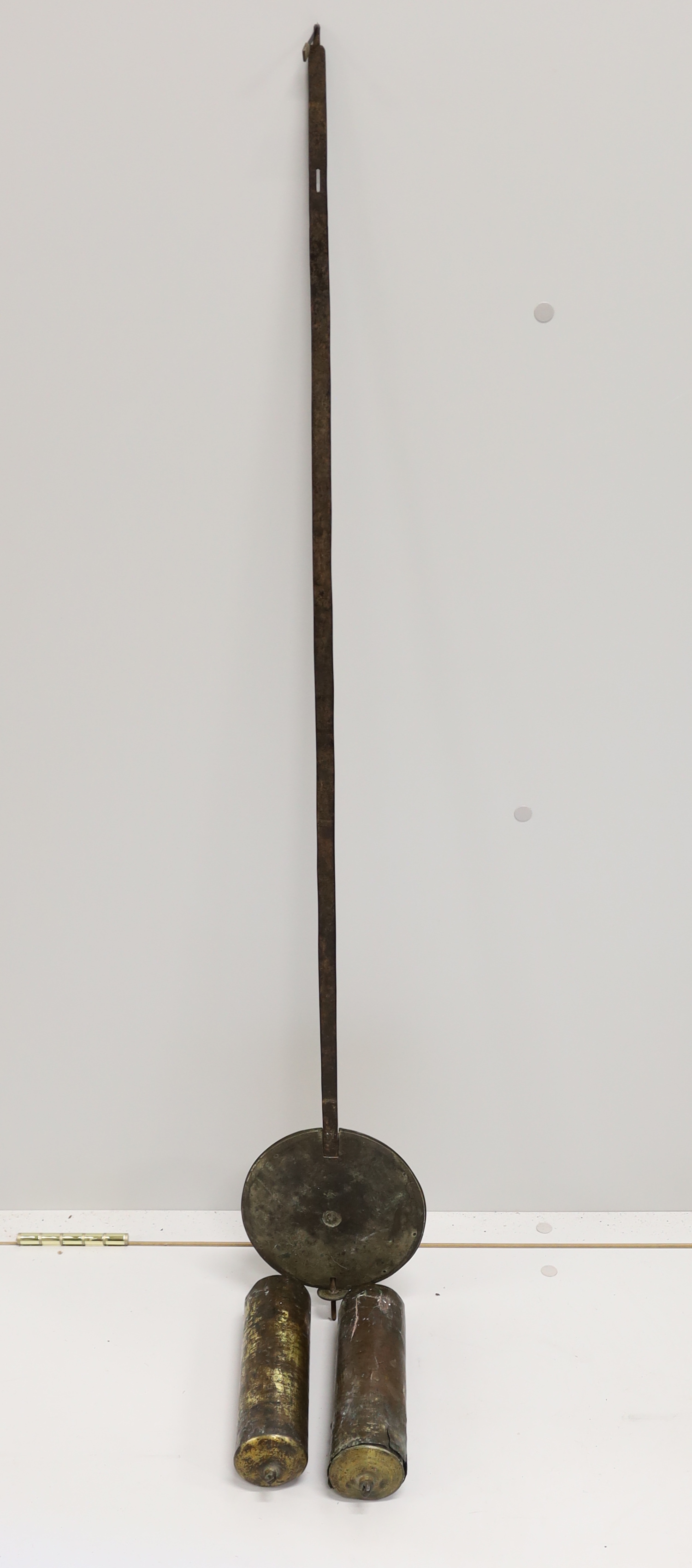 A George III mahogany longcase clock by William Grandpre, London, height 232cm